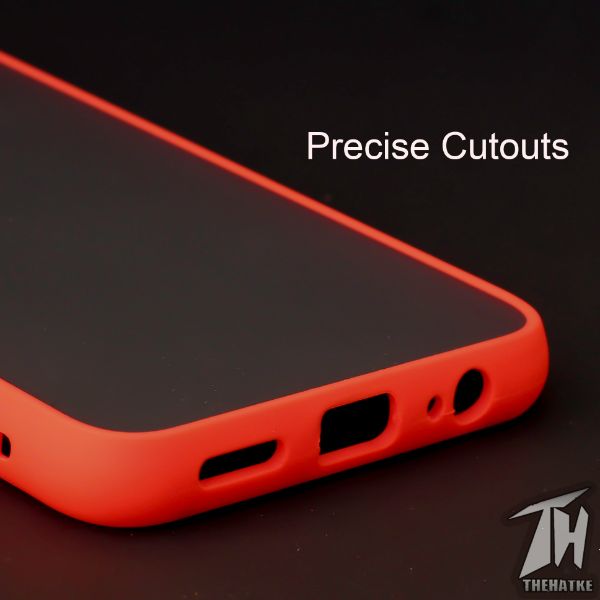 Red Smoke Silicone case for Redmi Note 9
