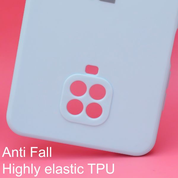 Light Blue Candy Silicone Case for Redmi note 9 Pro Max