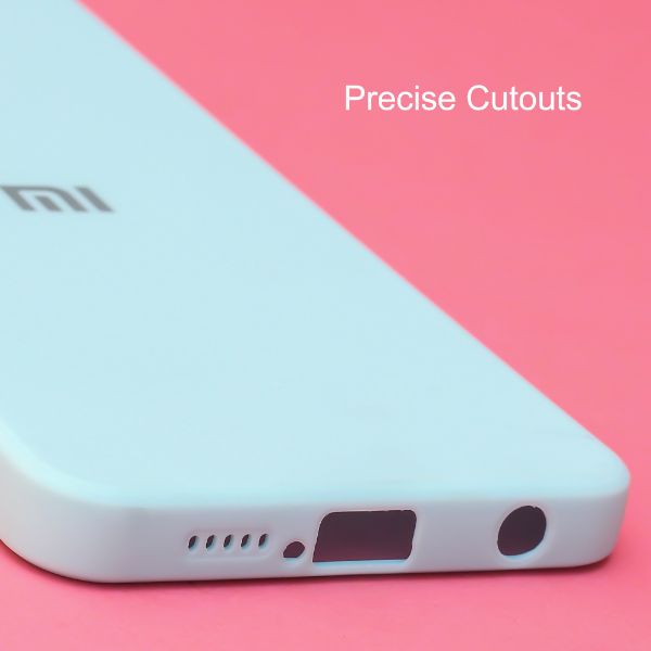 Light Blue Candy Silicone Case for Redmi note 9 Pro