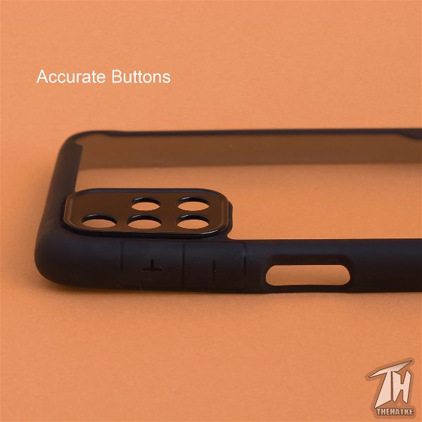 Hybrid Shockproof transparent Safe Silicone case for Samsung M51