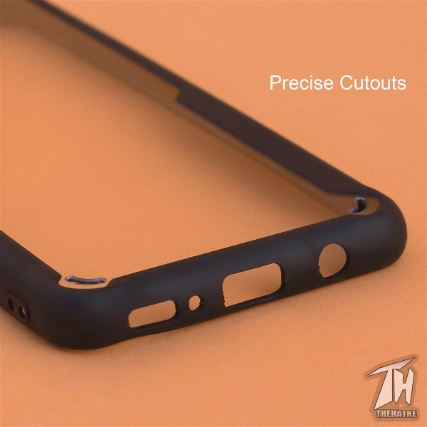 Hybrid Shockproof transparent Safe Silicone case for Samsung M51