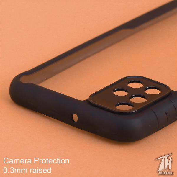 Hybrid Shockproof transparent Safe Silicone case for Samsung M51