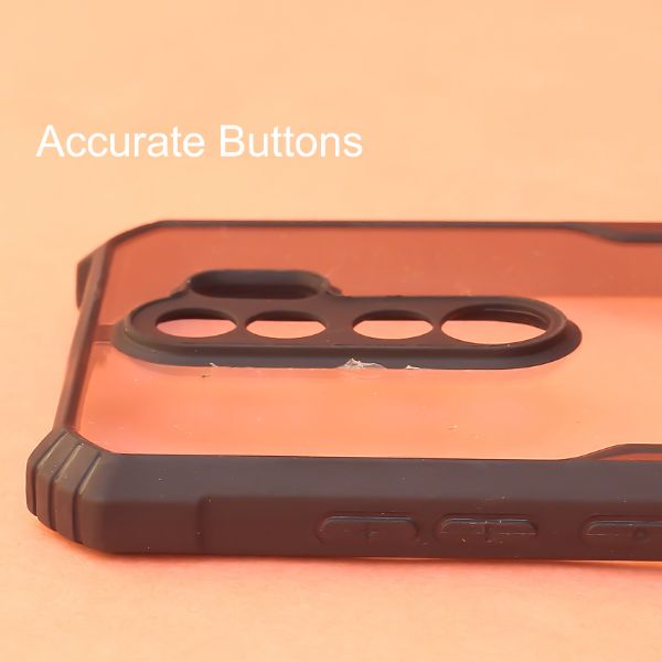 Shockproof silicone protective transparent Case Xiaomi Redmi note 8 pro