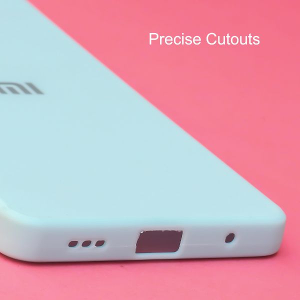 Light Blue Candy Silicone Case for Redmi note 10 Pro