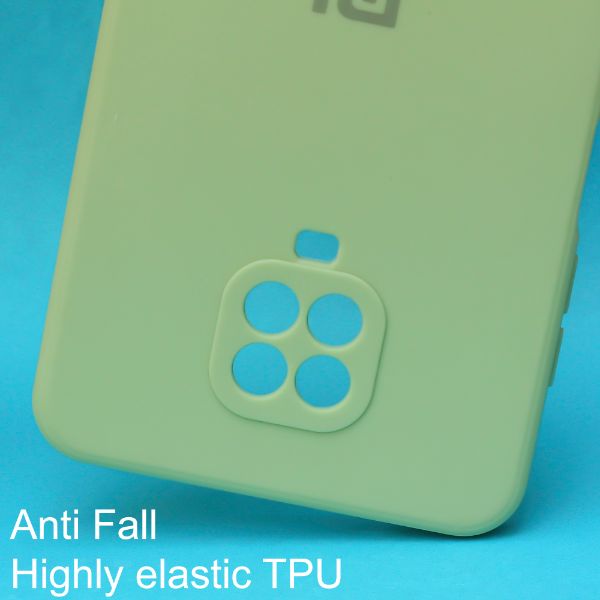 Light Green Candy Silicone Case for Redmi note 9 Pro