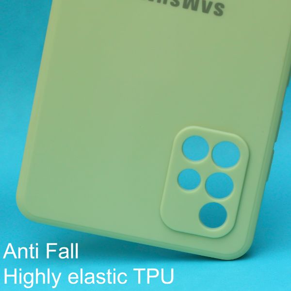 Light Green Candy Silicone Case for Samsung A71