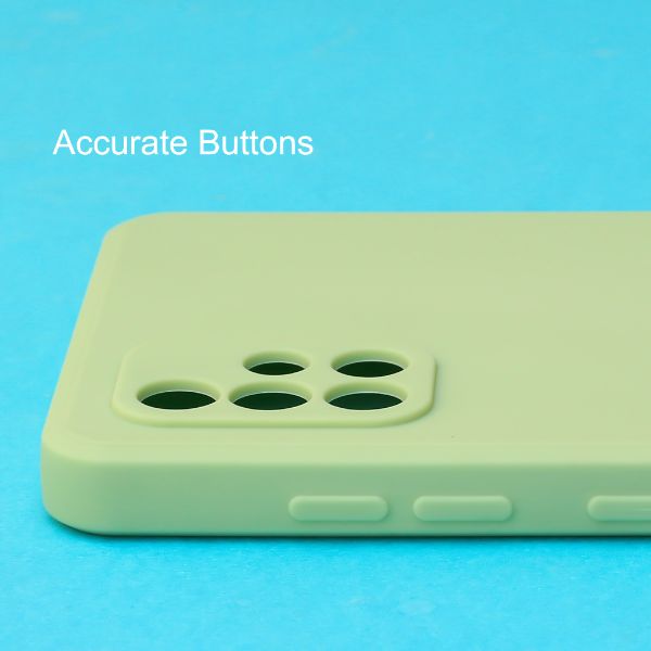 Light Green Candy Silicone Case for Samsung A71