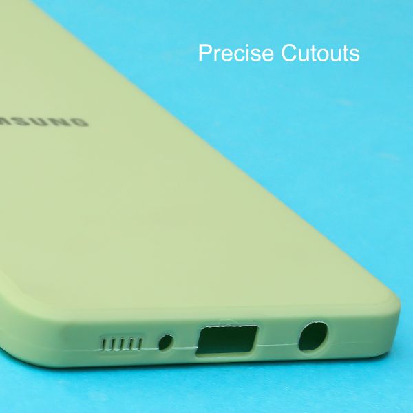 Light Green Candy Silicone Case for Samsung A71