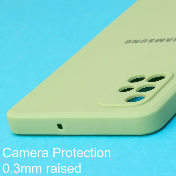 Light Green Candy Silicone Case for Samsung A71