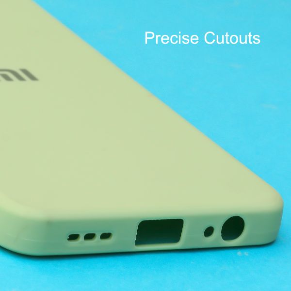 Light Green Candy Silicone Case for Redmi Note 10 4g