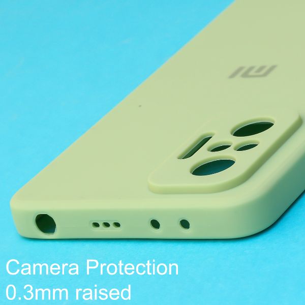 Light Green Candy Silicone Case for Redmi Note 10 Pro