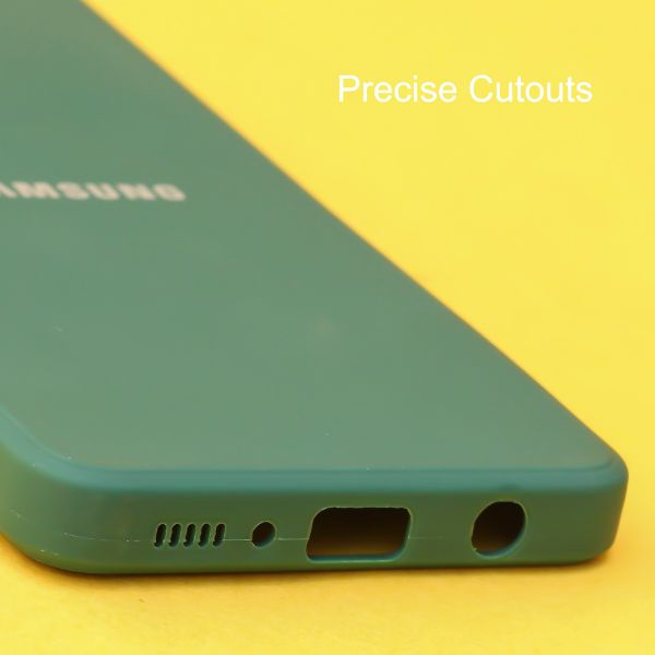 Dark Green Candy Silicone Case for Samsung A31