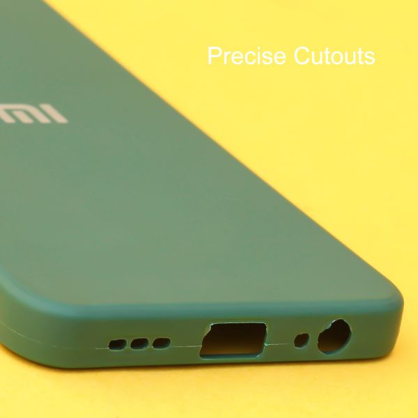 Dark Green Candy Silicone Case for Redmi Note 10 4g