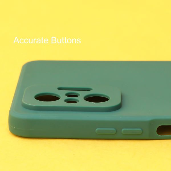 Dark Green Candy Silicone Case for Redmi Note 10 Pro Max