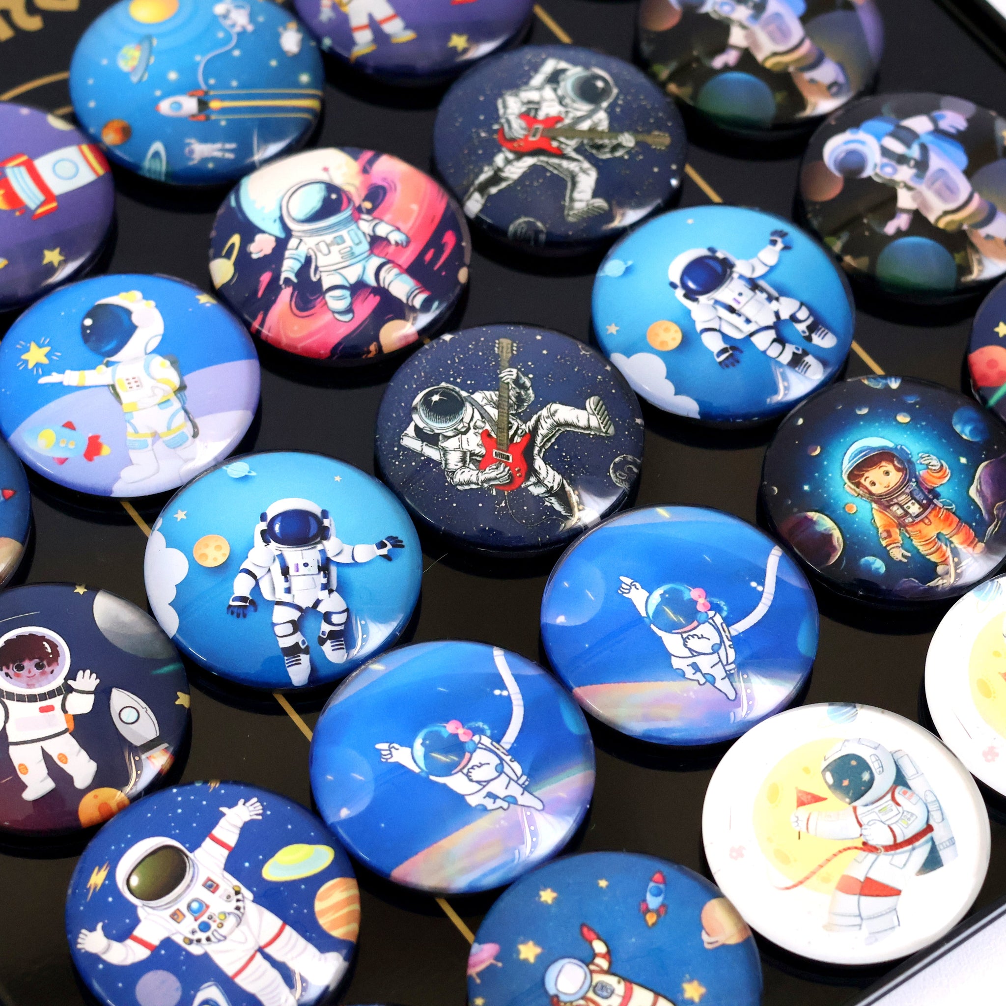 Space Fridge Magnet Fun! – Round & Ready for Adventure!