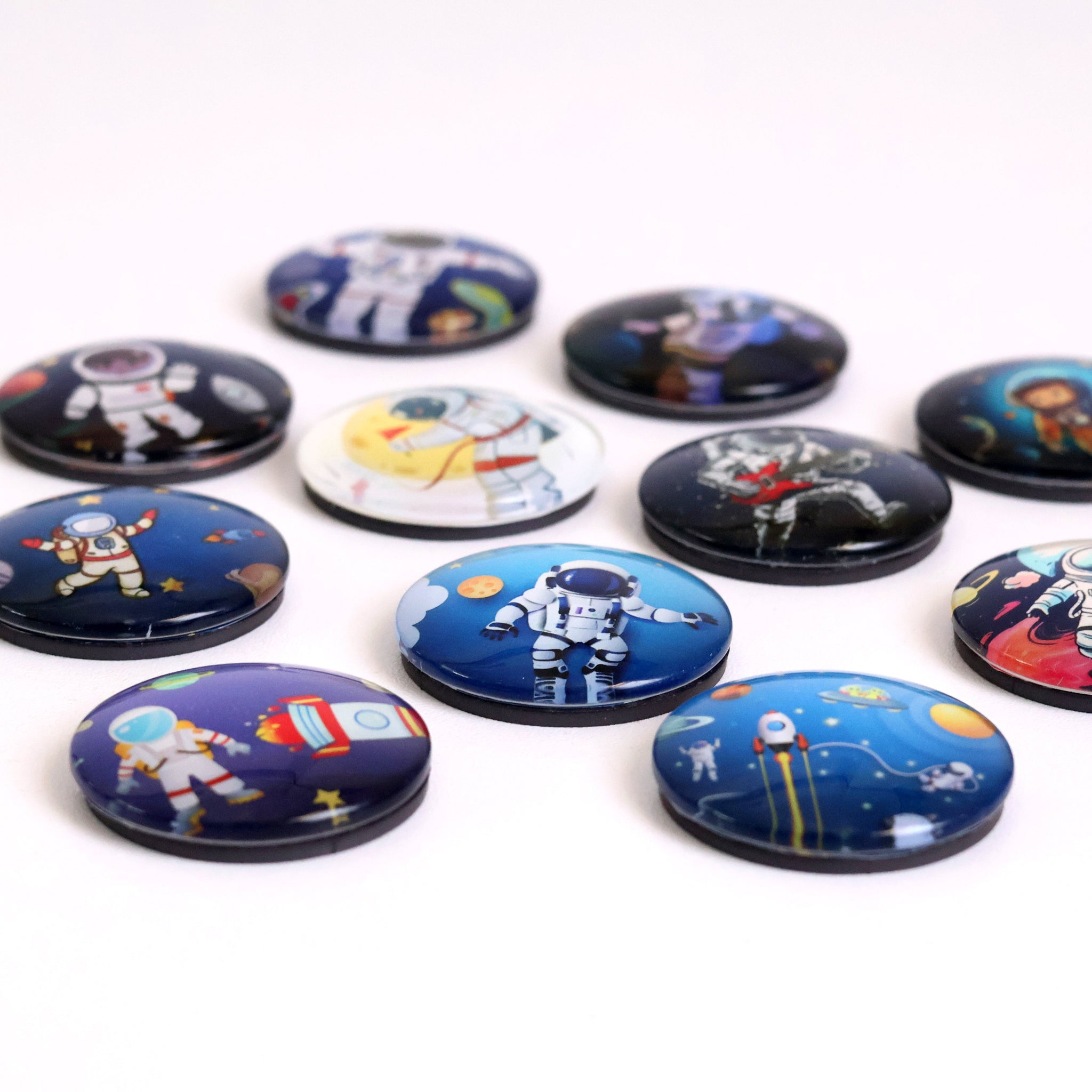 Space Fridge Magnet Fun! – Round & Ready for Adventure!
