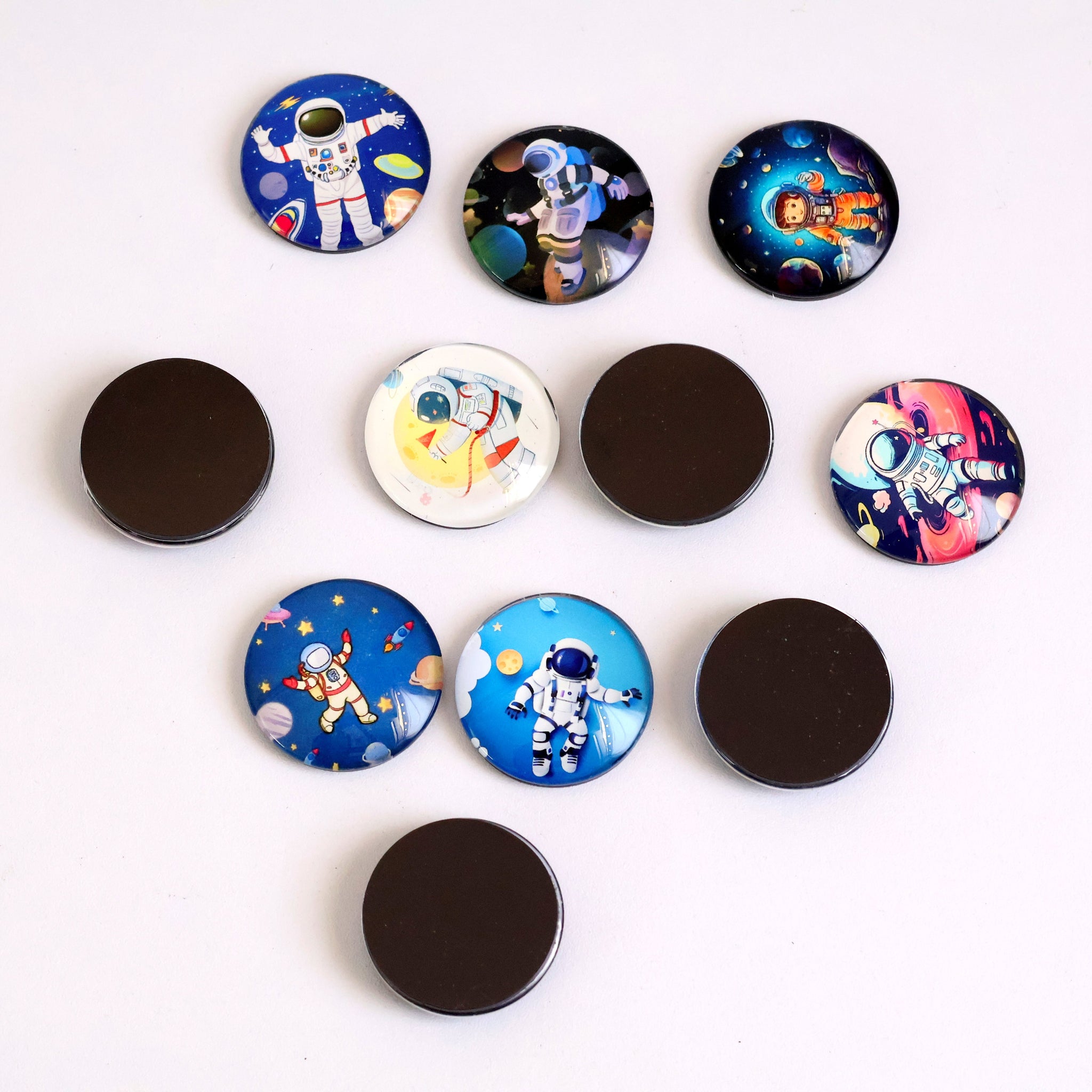 Space Fridge Magnet Fun! – Round & Ready for Adventure!