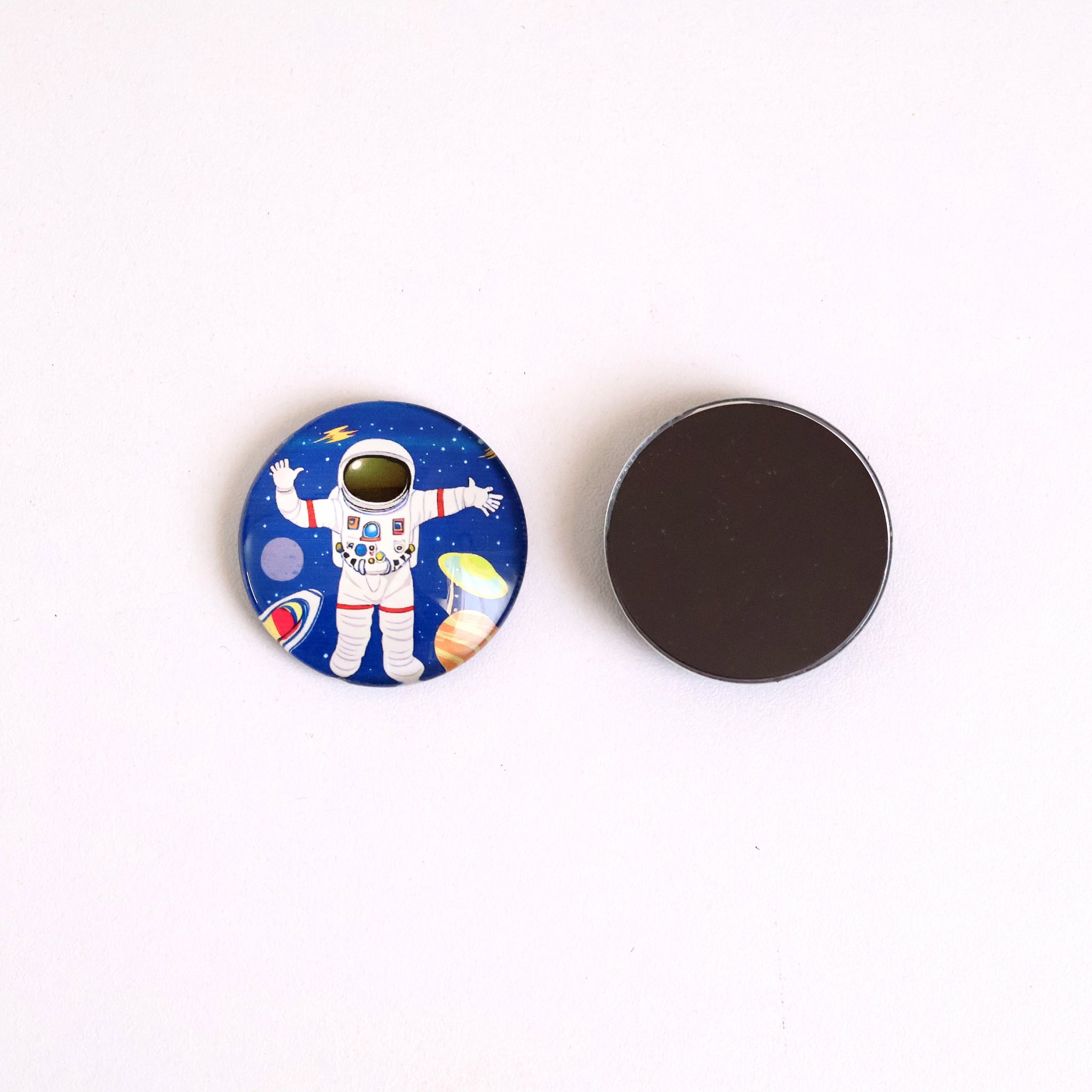 Space Fridge Magnet Fun! – Round & Ready for Adventure!