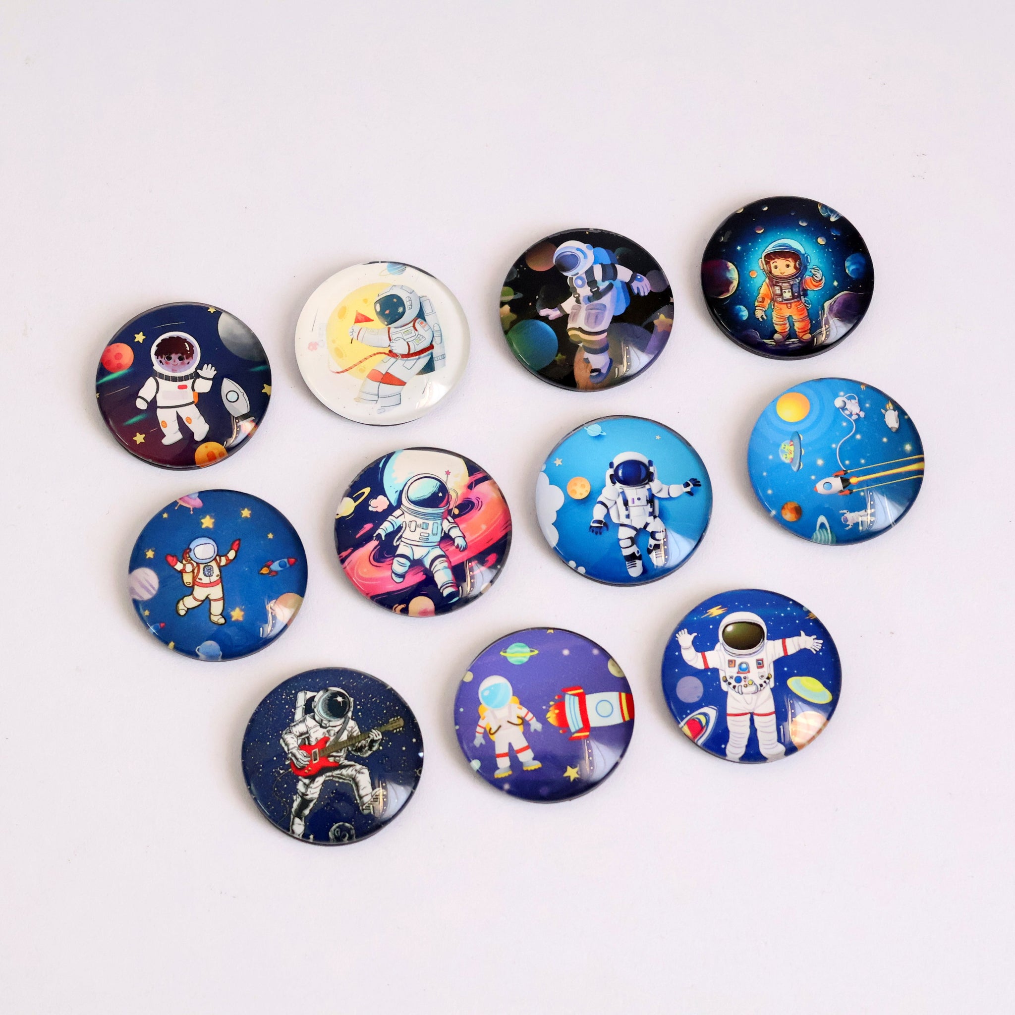 Space Fridge Magnet Fun! – Round & Ready for Adventure!
