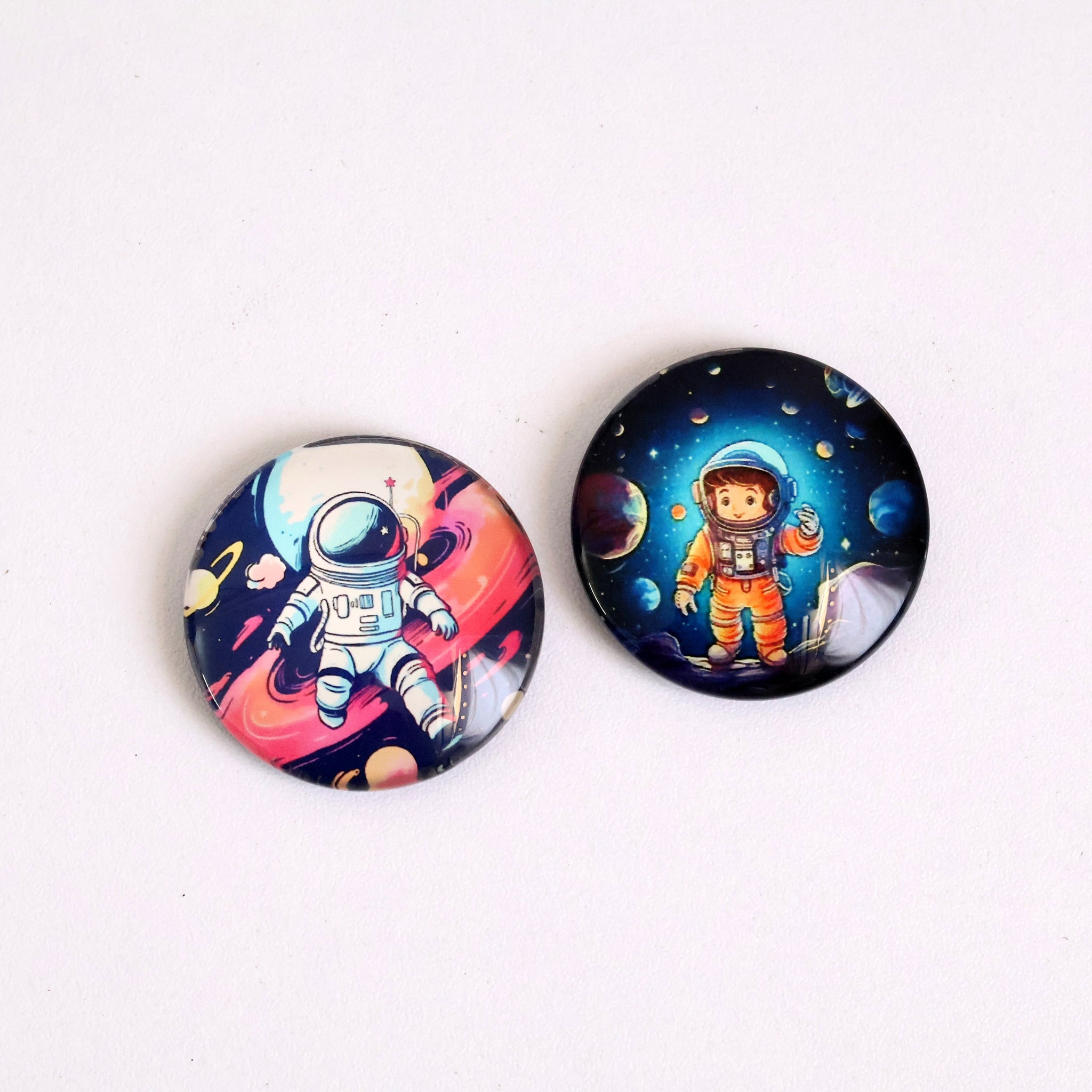 Space Fridge Magnet Fun! – Round & Ready for Adventure!
