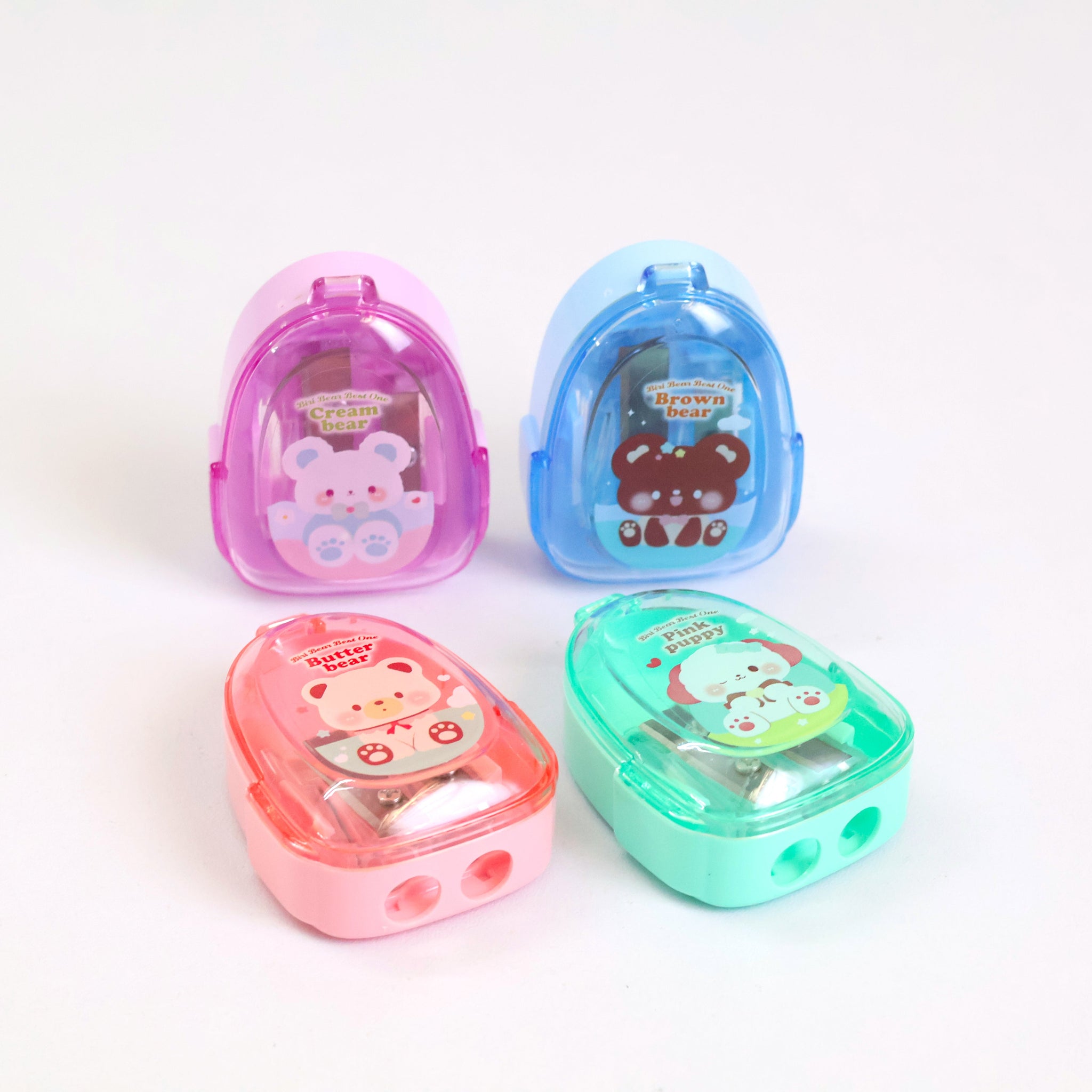 Happy Bear Buddy – Dual Hole Pencil Sharpener!