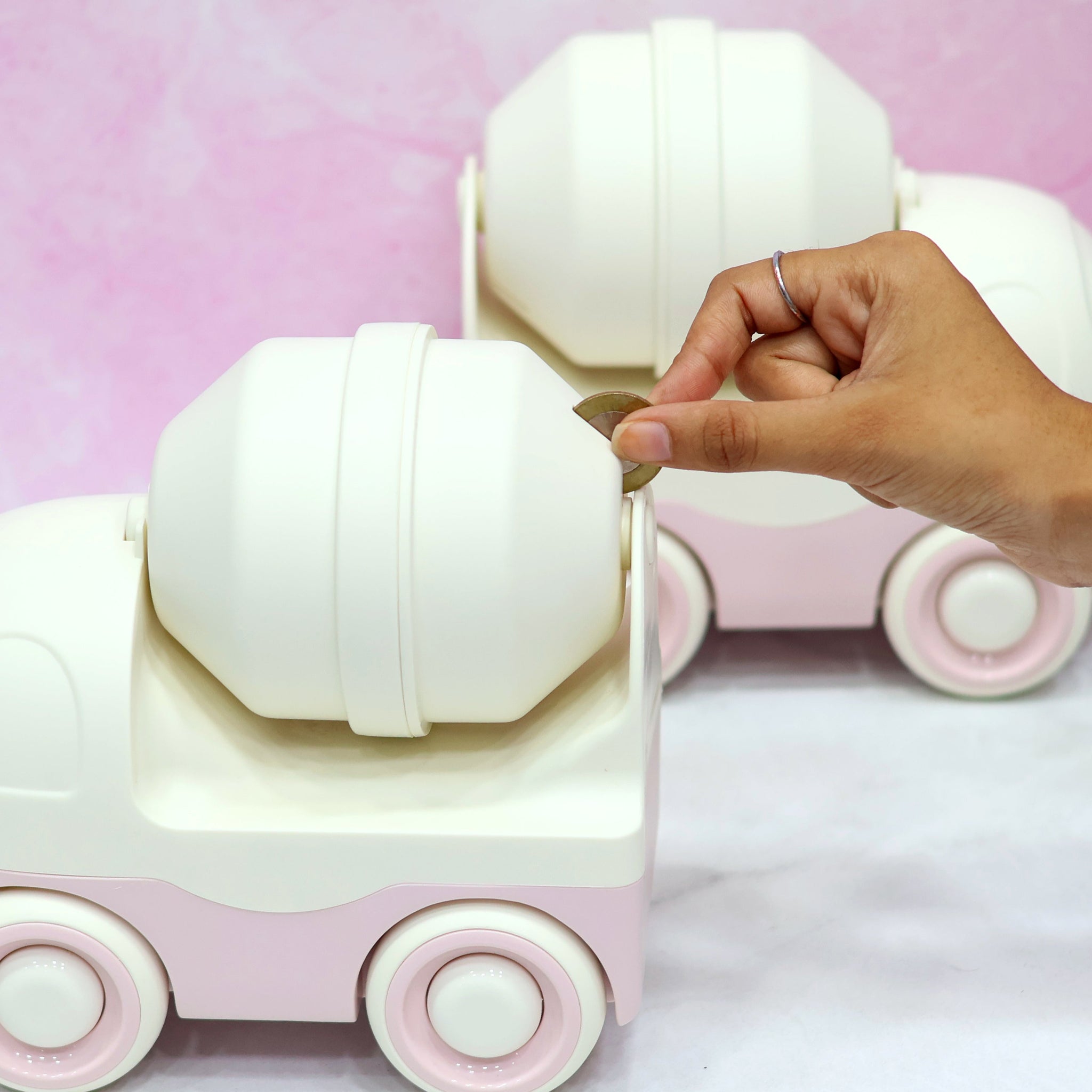 Creative Toy Mixer Truck Piggy Bank