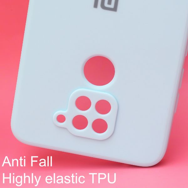 Light Blue Candy Silicone Case for Redmi Note 9