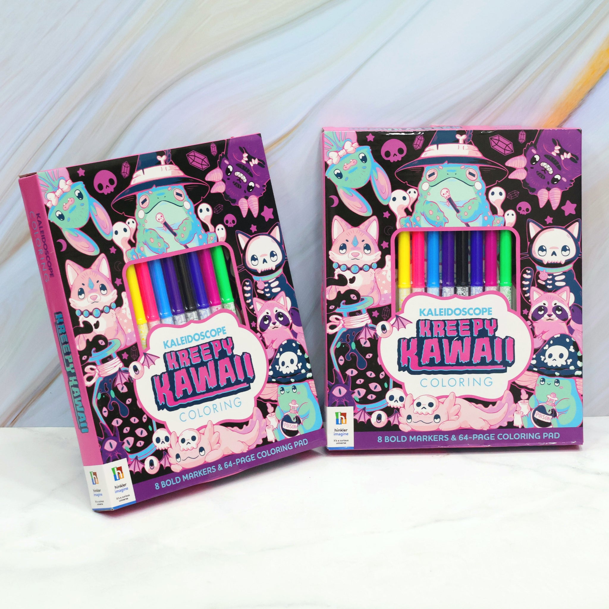 Kreepy Kawaii Coloring Kit With Marker