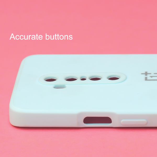 Light Blue Candy Silicone Case for Oneplus 7 Pro