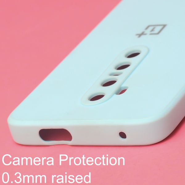 Light Blue Candy Silicone Case for Oneplus 7 Pro