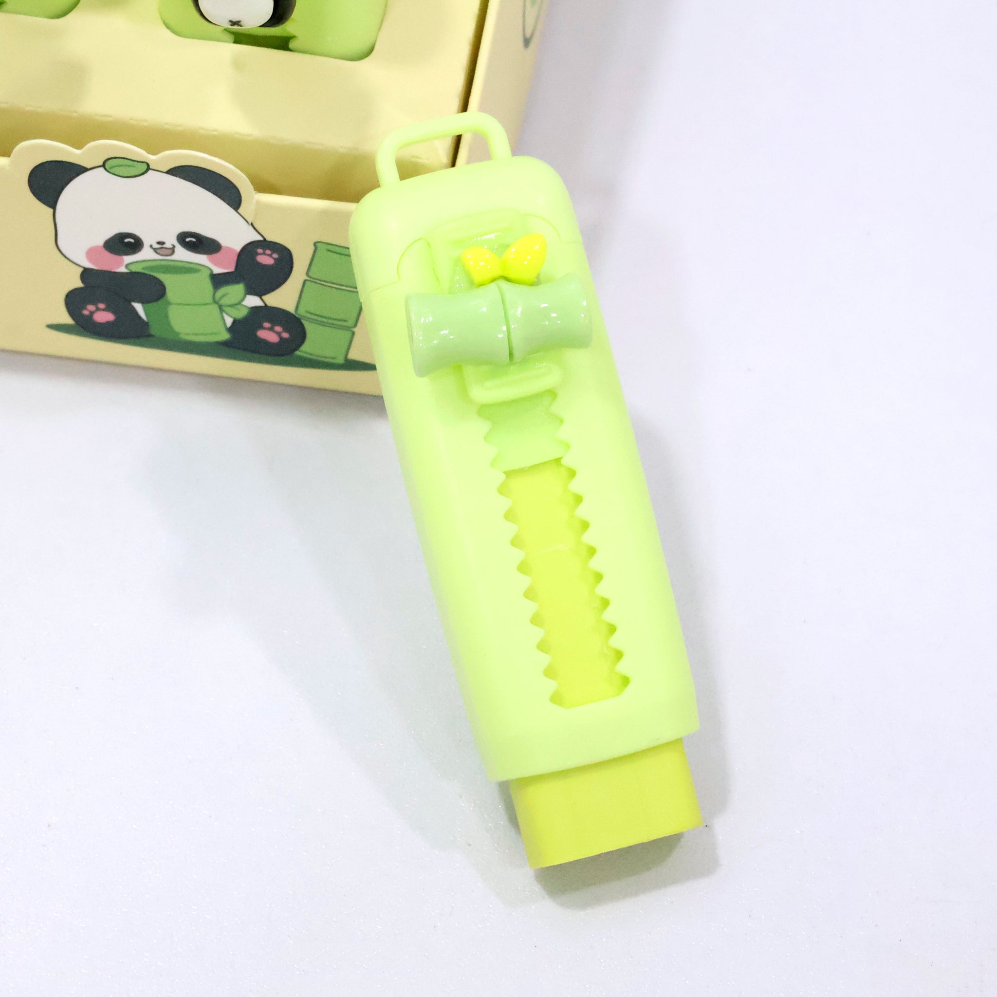 Panda Retractable Sliding Eraser