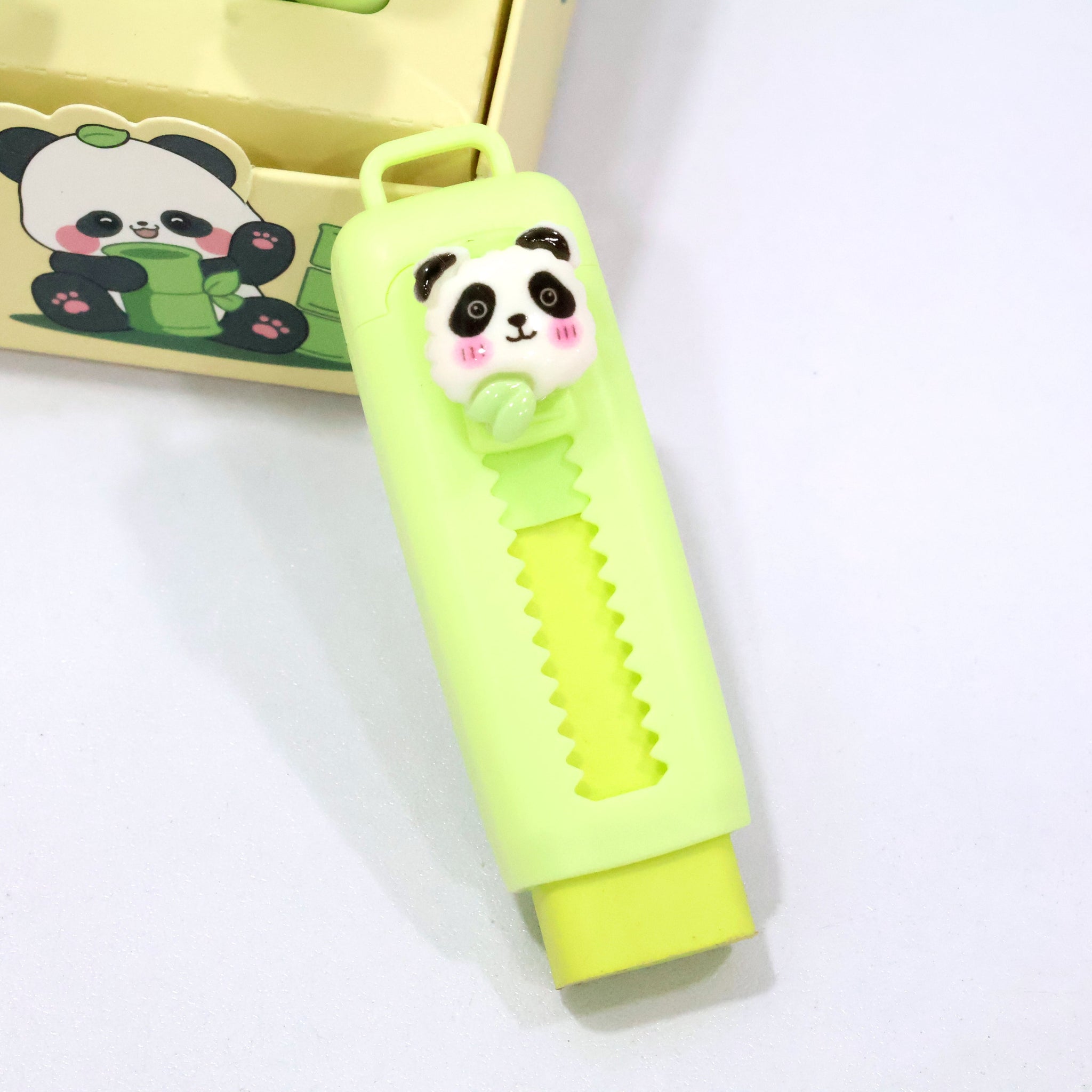 Panda Retractable Sliding Eraser