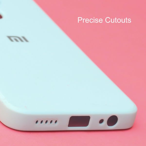 Light Blue Candy Silicone Case for Redmi Note 9