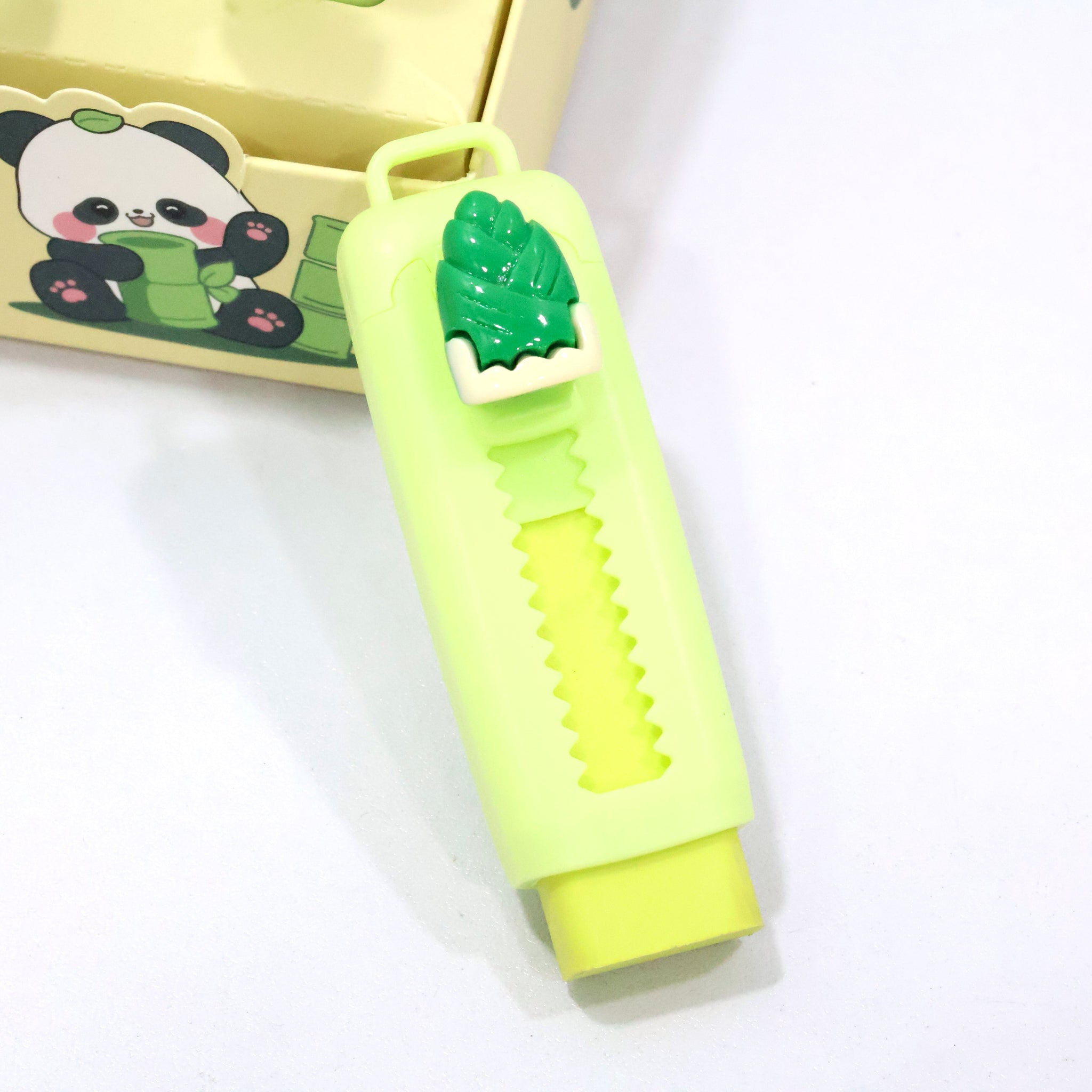 Panda Retractable Sliding Eraser