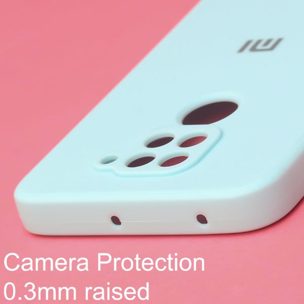 Light Blue Candy Silicone Case for Redmi Note 9