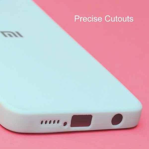 Light Blue Candy Silicone Case for Poco X3