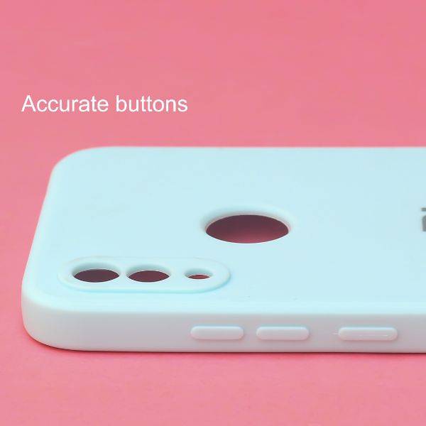 Light Blue Candy Silicone Case for Redmi Note 7 Pro