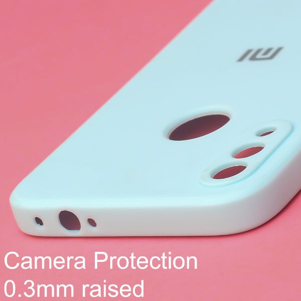 Light Blue Candy Silicone Case for Redmi Note 7 Pro