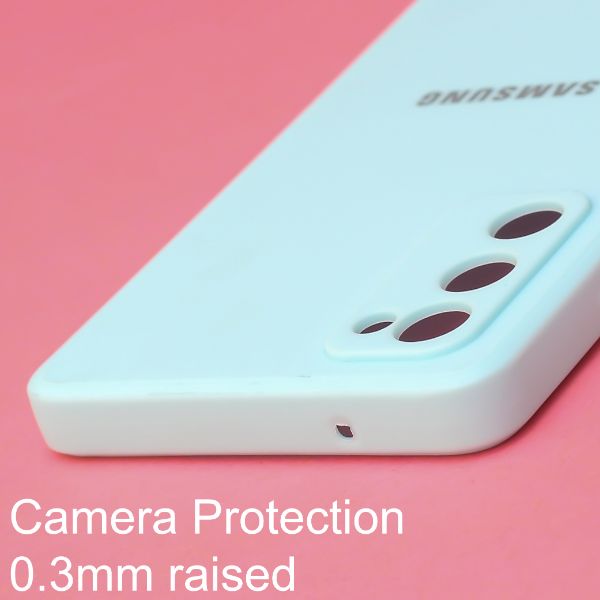 Light Blue Candy Silicone Case for Samsung S20 FE