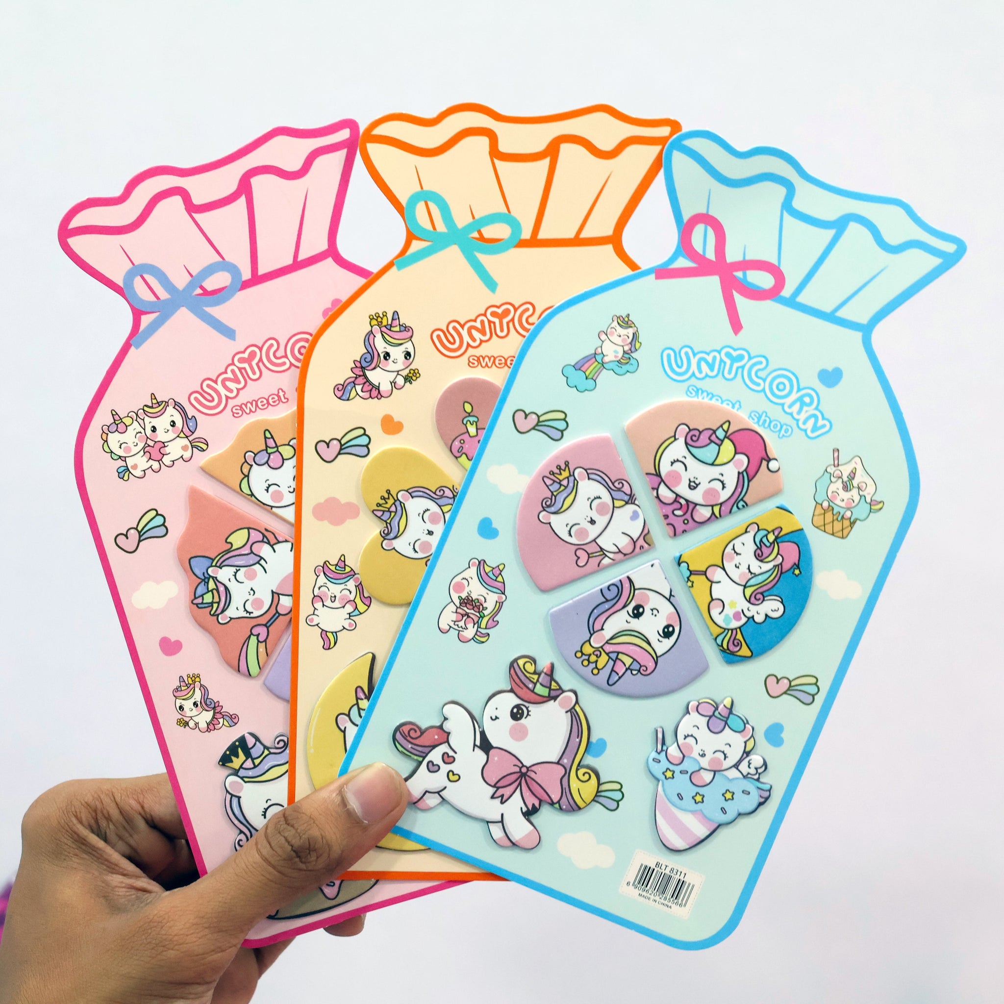 Cute & Colorful Sticky Note Bookmarks