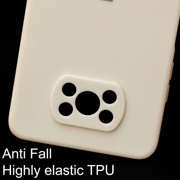 Cream Candy Silicone Case for Poco X3