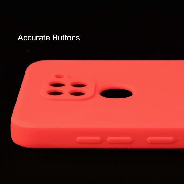 Red Candy Silicone Case for Redmi Note 9
