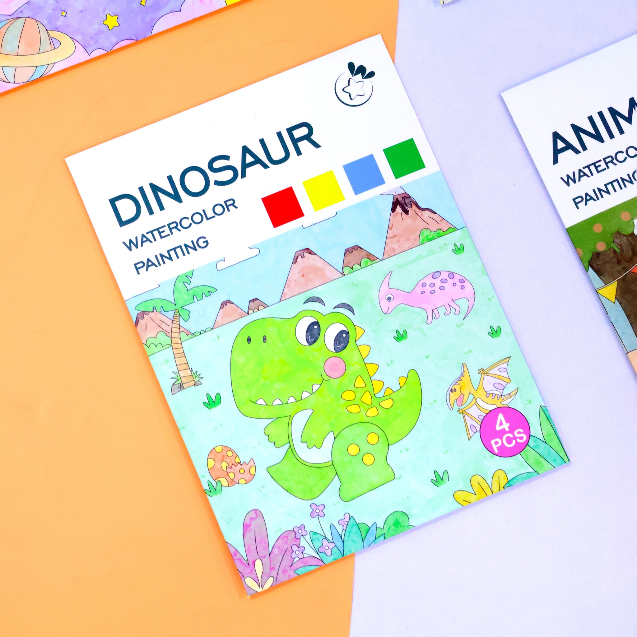 Water Coloring Painting Cards (A5)