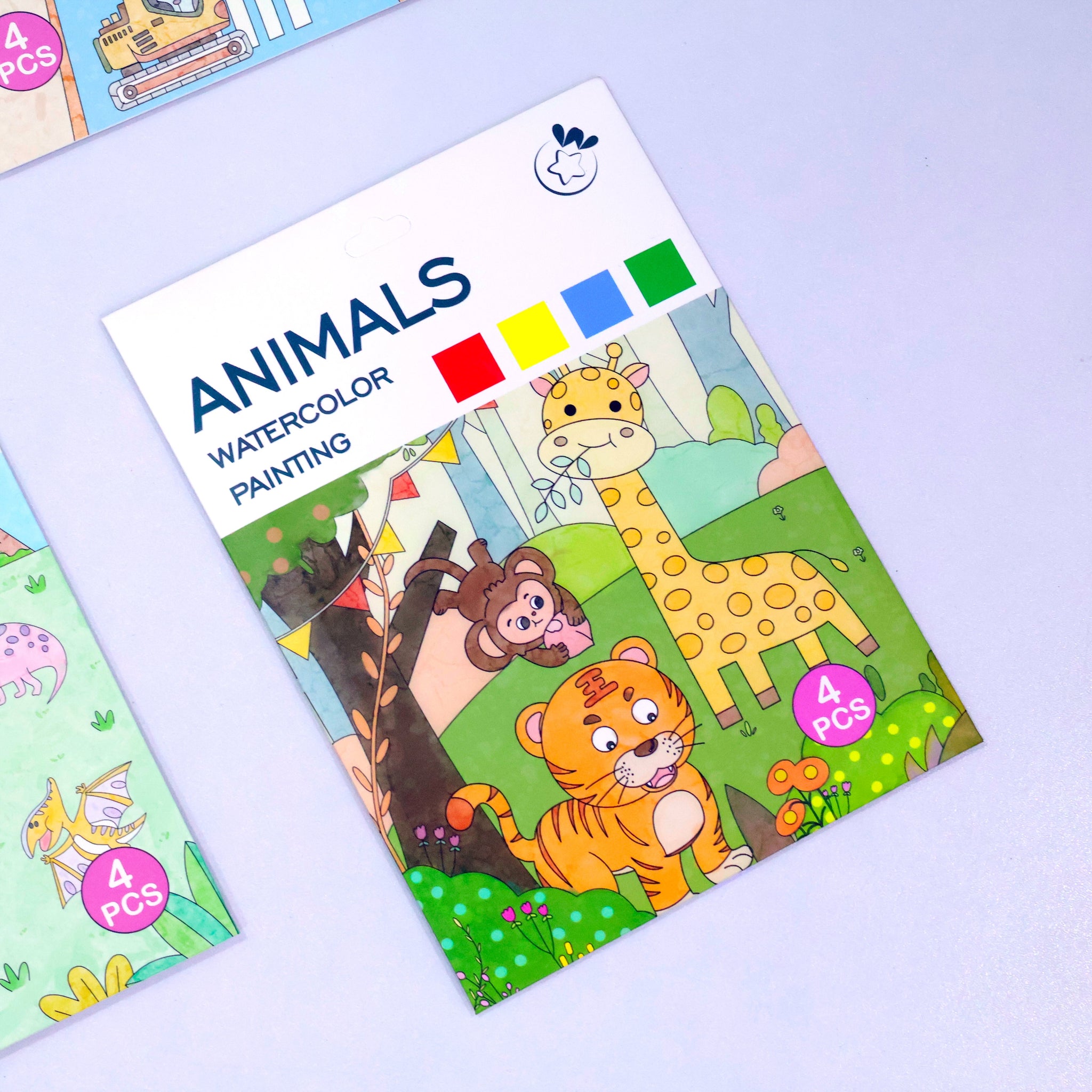 Water Coloring Painting Cards (A5)