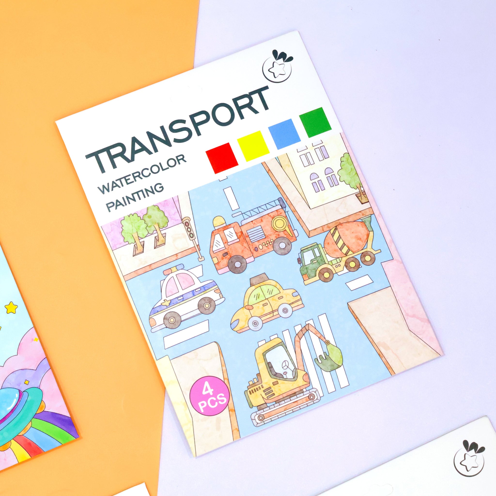 Water Coloring Painting Cards (A5)