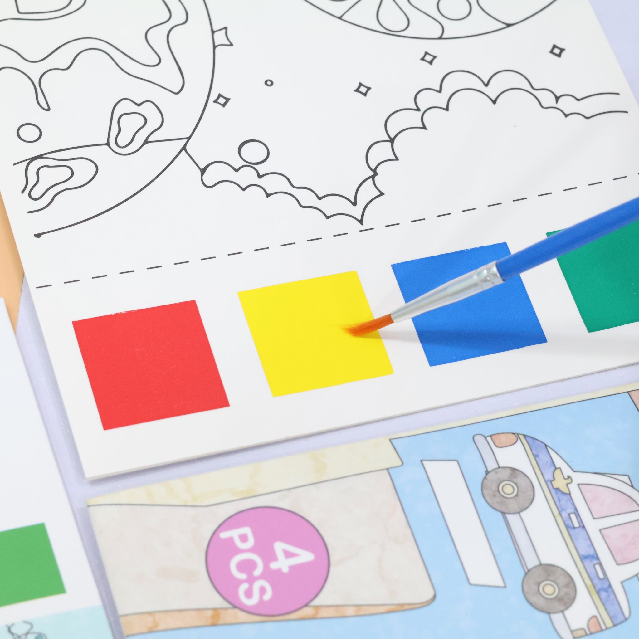 Water Coloring Painting Cards (A5)