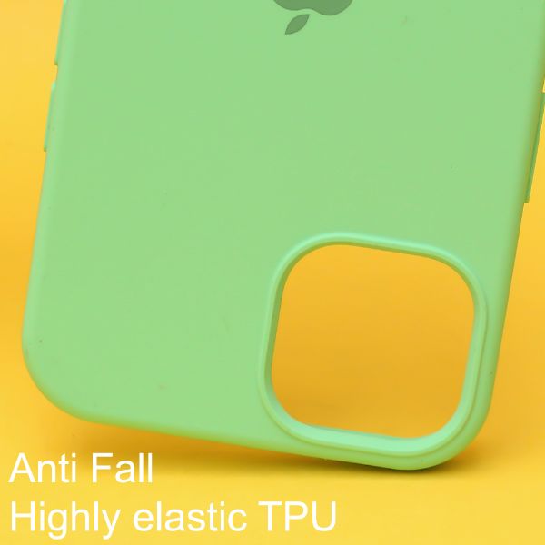 Neon Green Original Silicone case for Apple iphone 12