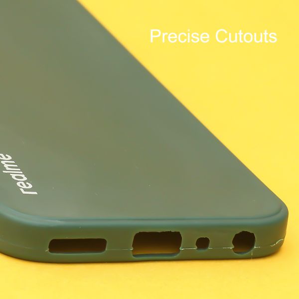 Dark Green Candy Silicone Case for Realme 9 Pro