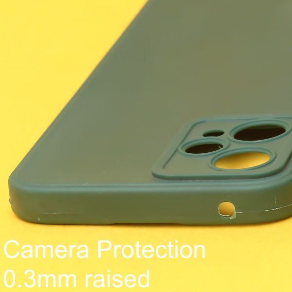 Dark Green Candy Silicone Case for Realme 9 Pro