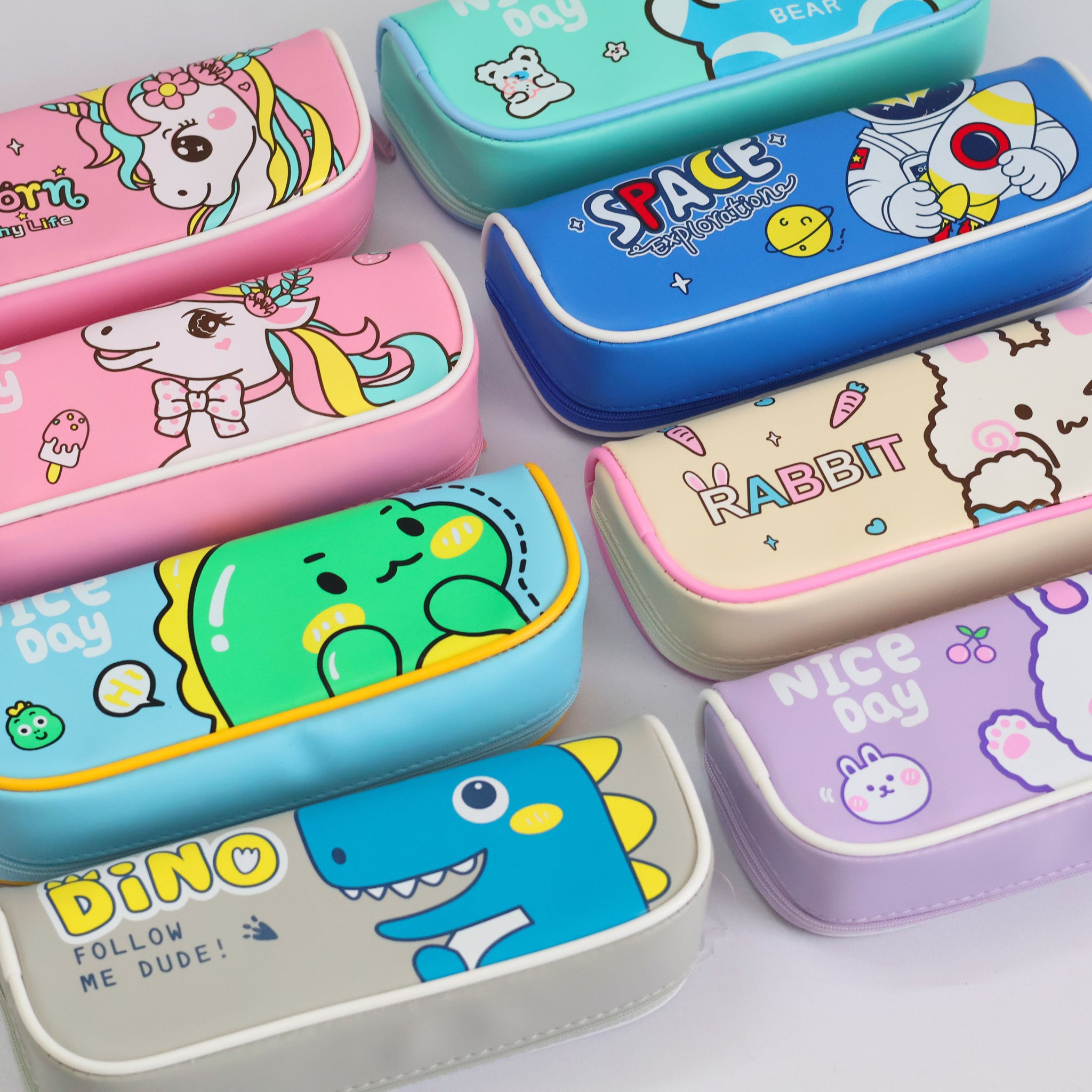 Adorable Cartoon Pencil Zipper Pouch